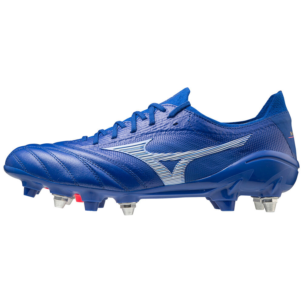 Chuteiras Mizuno Morelia Neo 3 beta Japan Mix - Homem - Azuis/Branco - WNMPQ1746